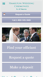 Mobile Screenshot of hamiltonweddings.ca